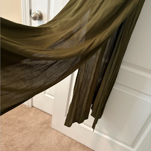 Lulu's Deep Olive Maxi Dress - Picture 5 of 8